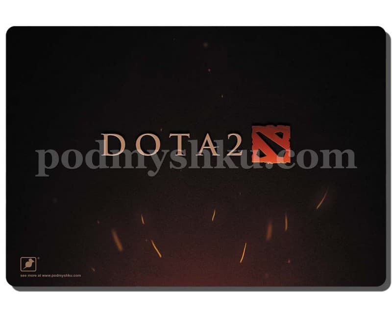 Dota 2 L. Розмір 43 см х 33 см. Геймерський килимок для миші.